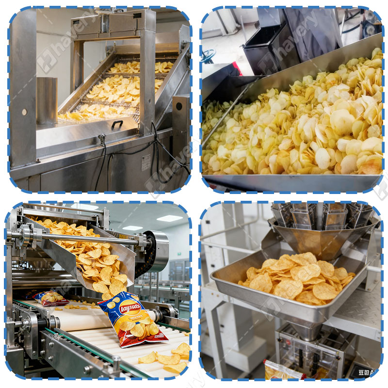 potato chips production line details