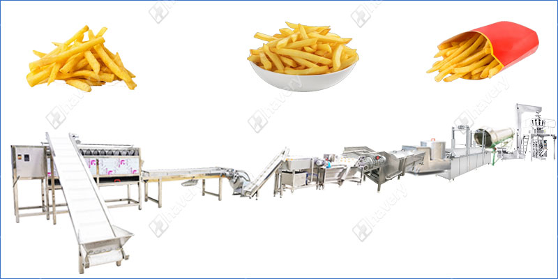 french fries production line3