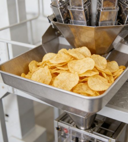 potato chips packing machine